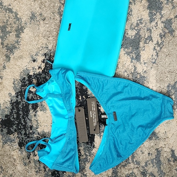 stevie sparkle normal bottom swimsuit set with bag - Picture 3 of 5